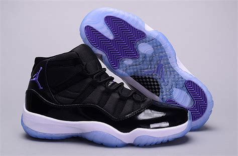 jordan 11 black and purple